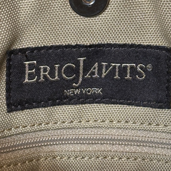 Eric Javits Straw Rattan Tote Shoulder Bag - Picture 7 of 11